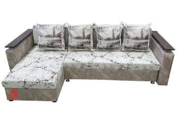 Угловой диван «Еврокнижка с подлокотниками»